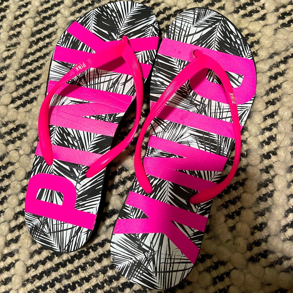 PINK flip flops